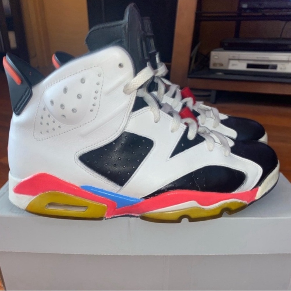 Custom Retro Infrared Air Jordan 6